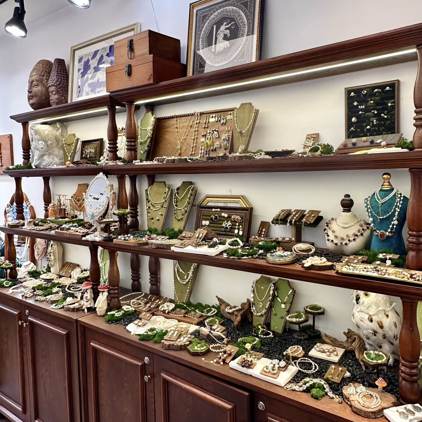 水晶、天然石项链、手链（默认微瑕、多样性发一）