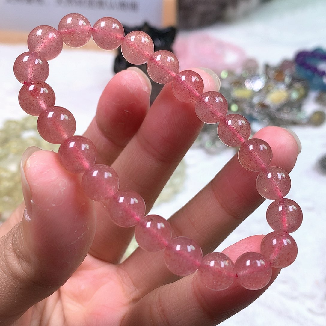 水晶手链未镶嵌天然