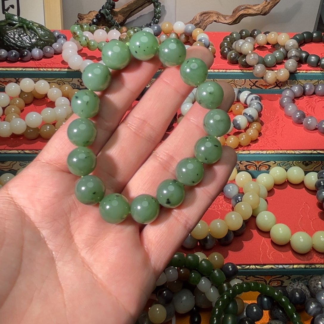 和田玉手链未镶嵌