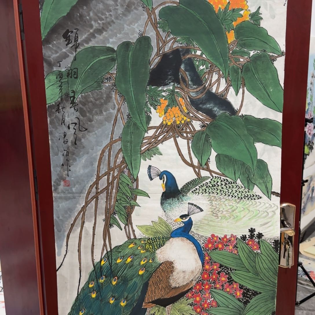 国画晓彤美术馆直播间