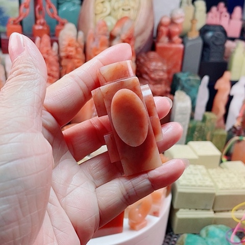 老挝石印石老挝石六面印