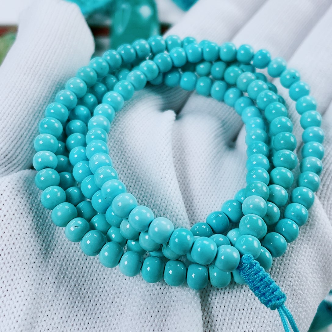 绿松石未镶嵌车挂