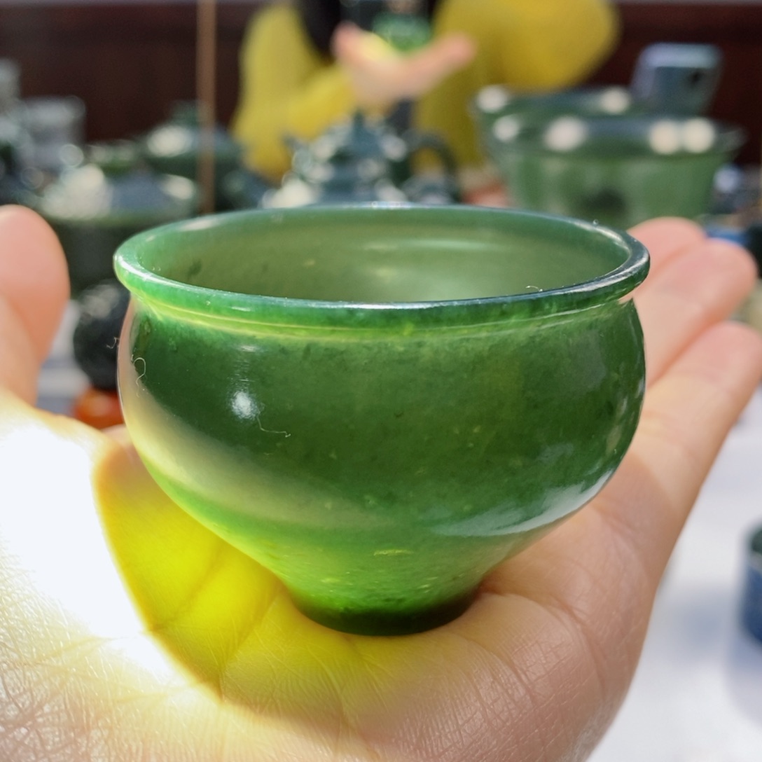 和田玉（青玉）摆件未镶嵌