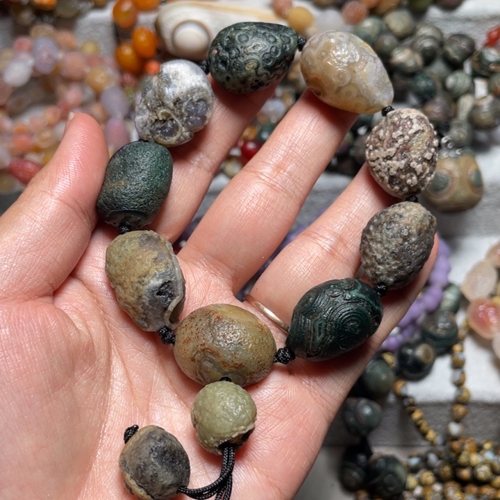 玛瑙/玉髓合金手链