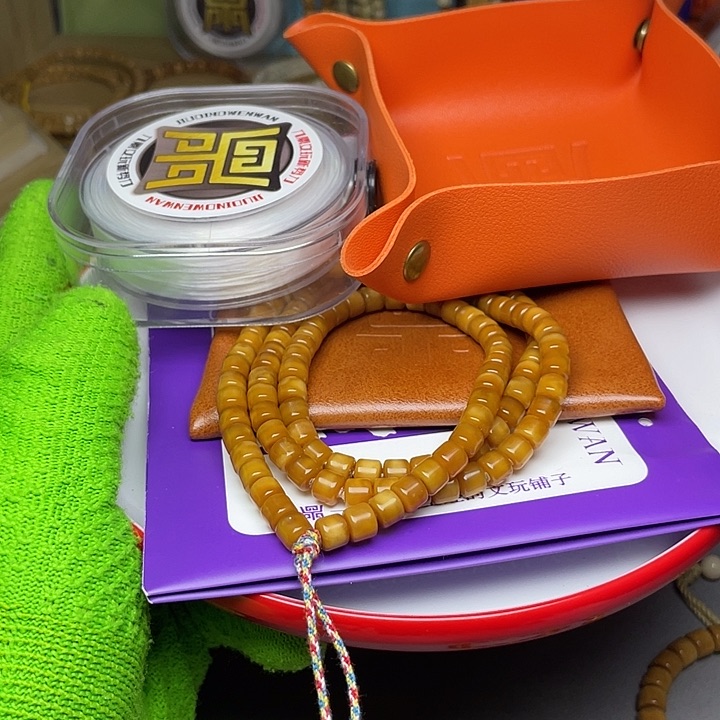 手串龙脊菩提C****6玉化道珠