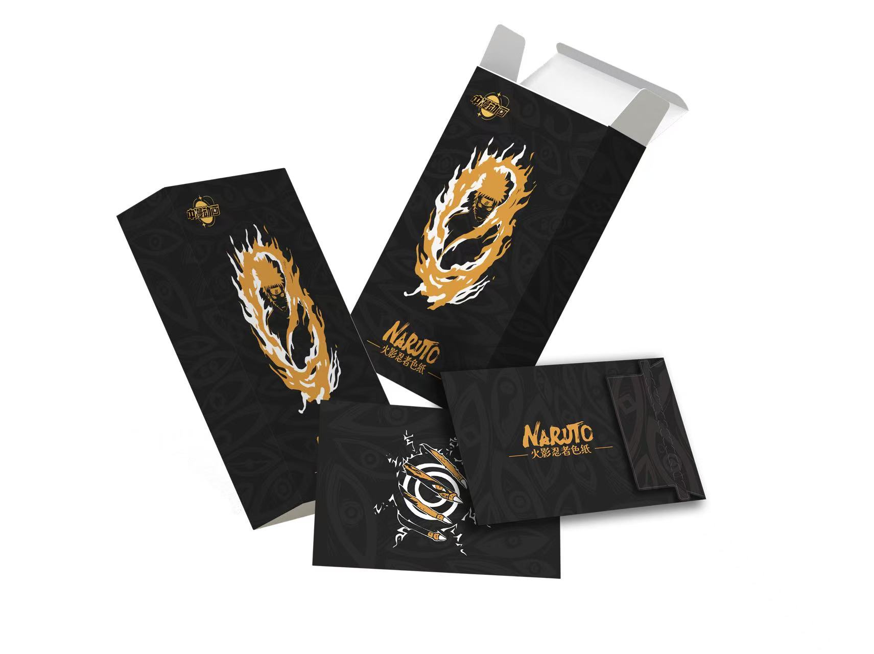 【梨梨拆卡】中漫文创《火影忍者》艺术收藏色纸（默认代拆）