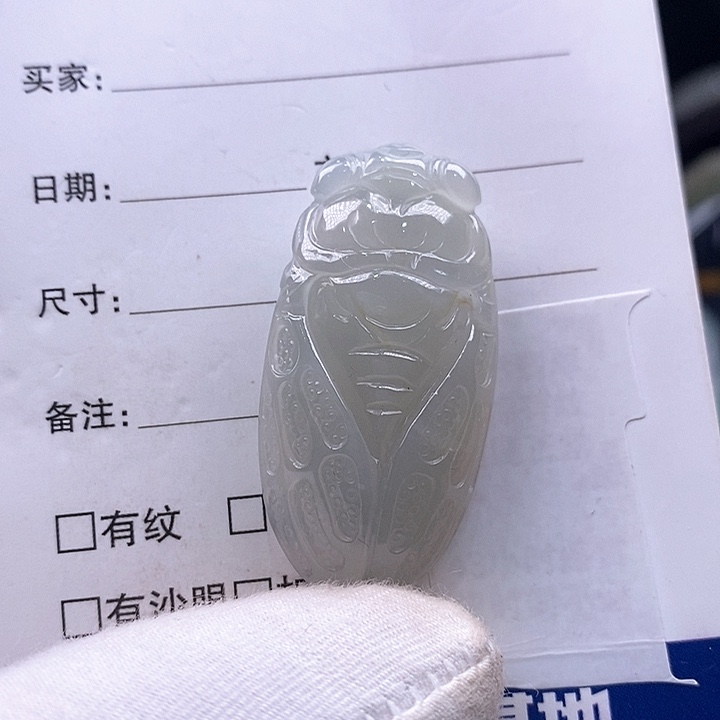翡翠颈饰未镶嵌一鸣惊人