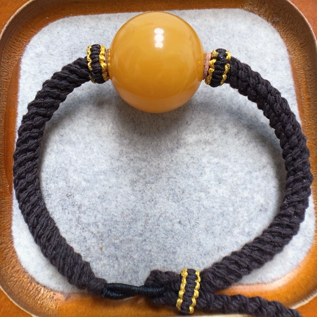 蜜蜡手绳未镶嵌蜜蜡