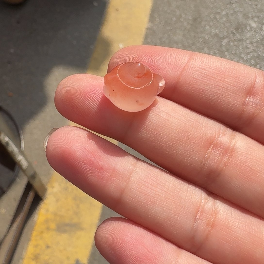 南红玛瑙吊坠未镶嵌繁**锦