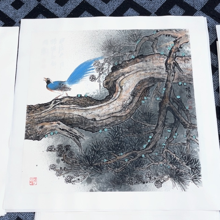 国画68/68纯手绘国画作品