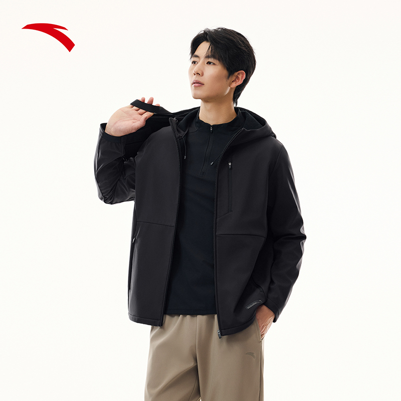 安踏训练综训系列男梭织运动上衣2026春季新款夹克