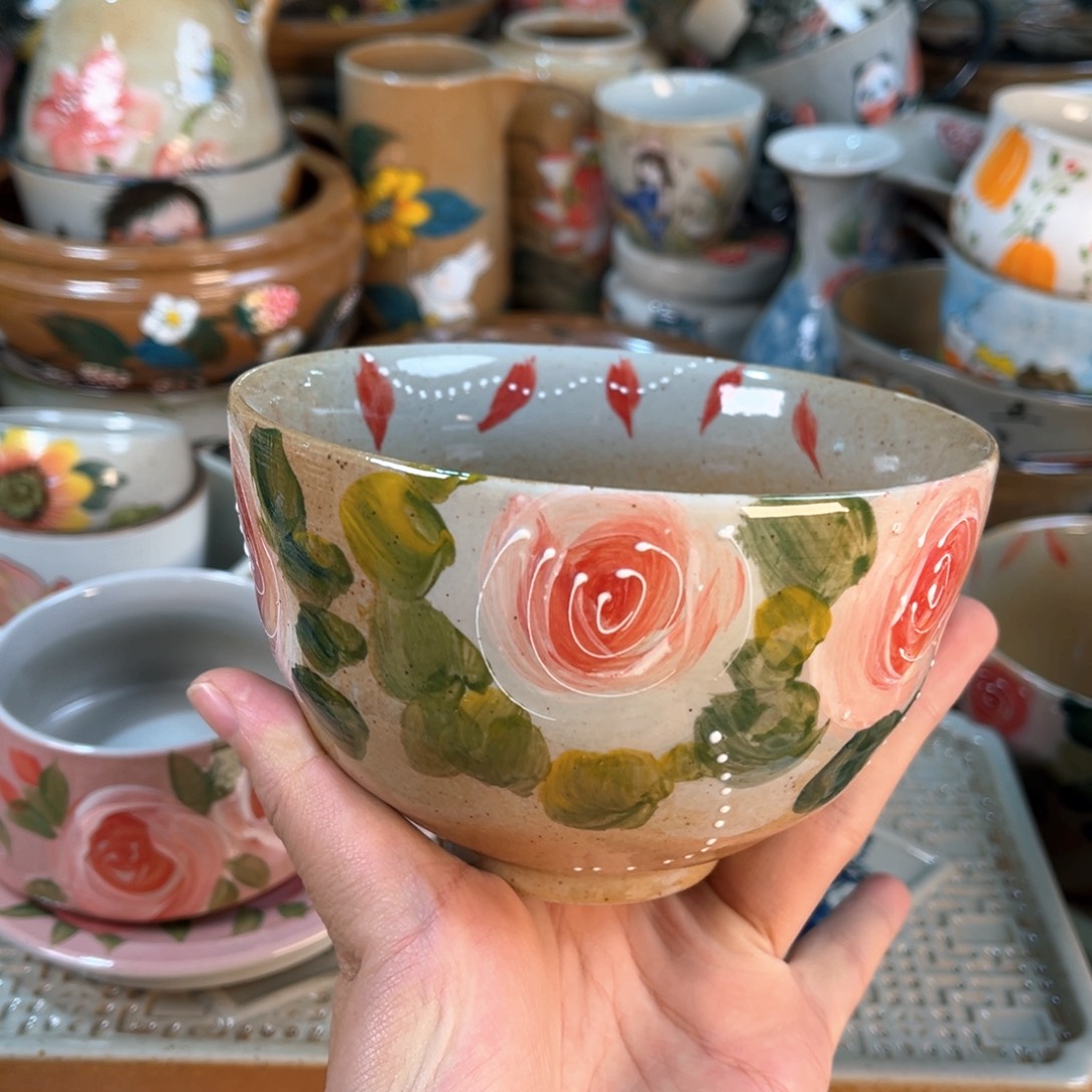 景德镇手工手绘杯