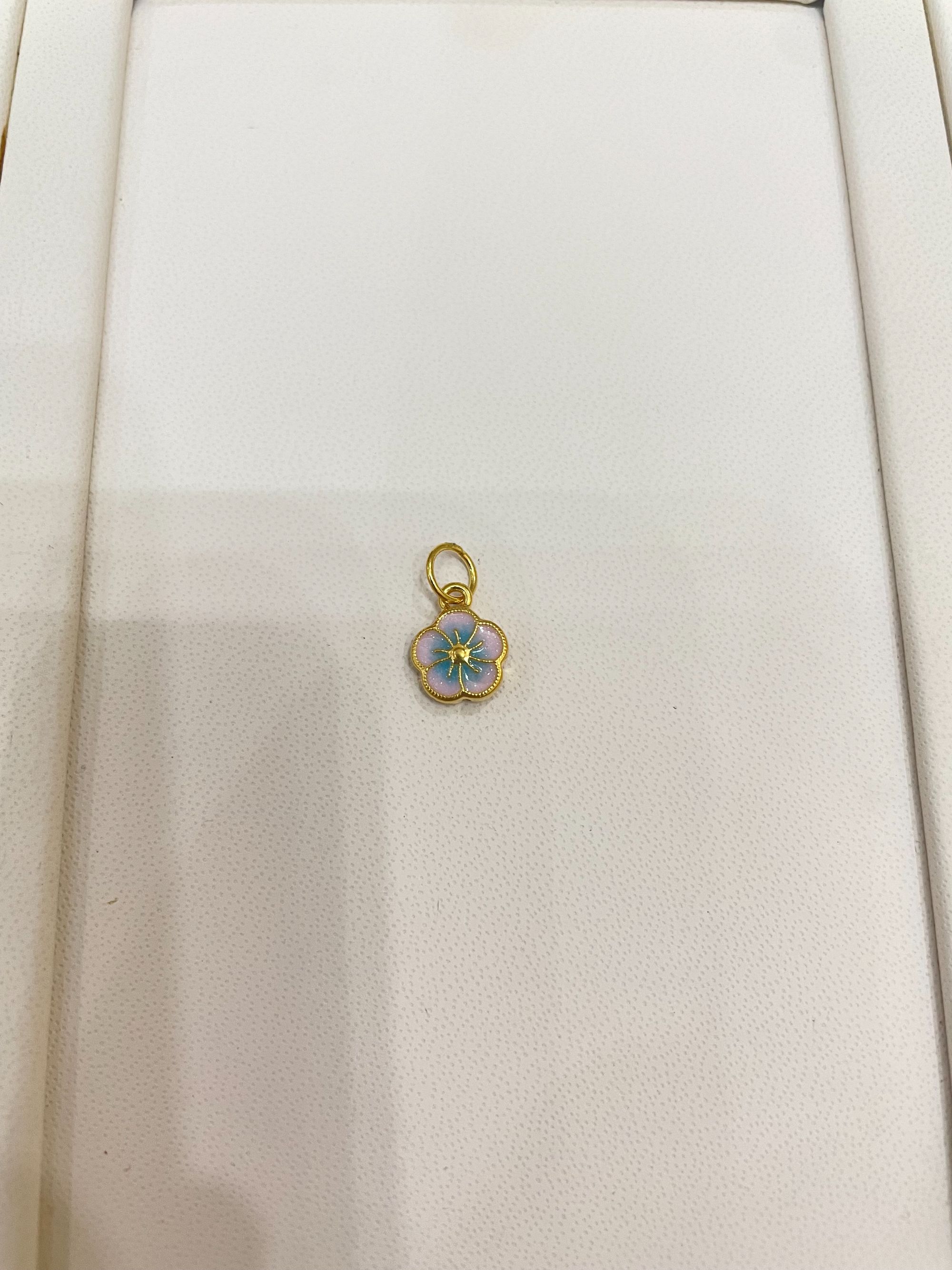 足金999 粉色桃花提溜桃花运