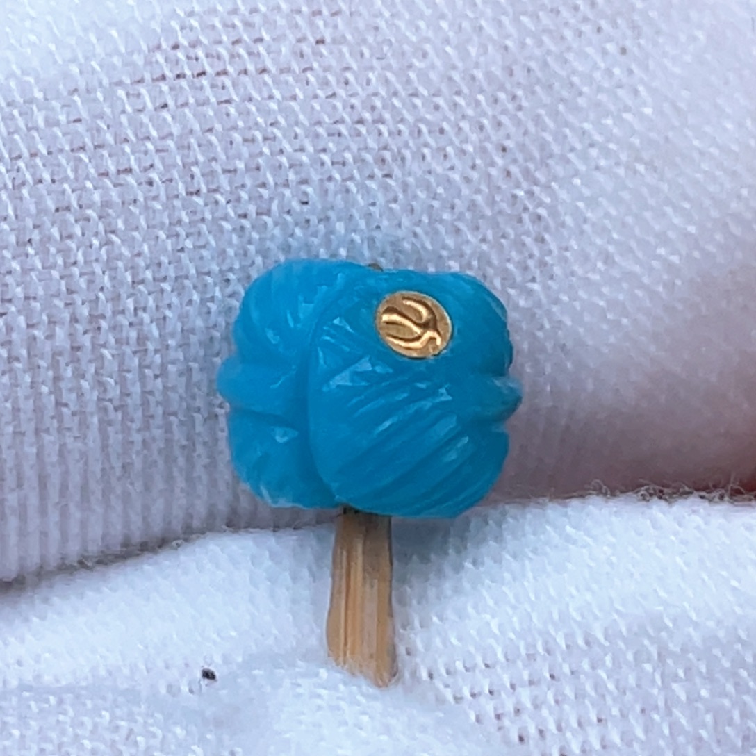 绿松石未镶嵌颈饰7.8mm