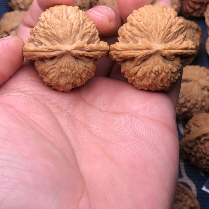 文玩核桃吊坠Q****.白狮子