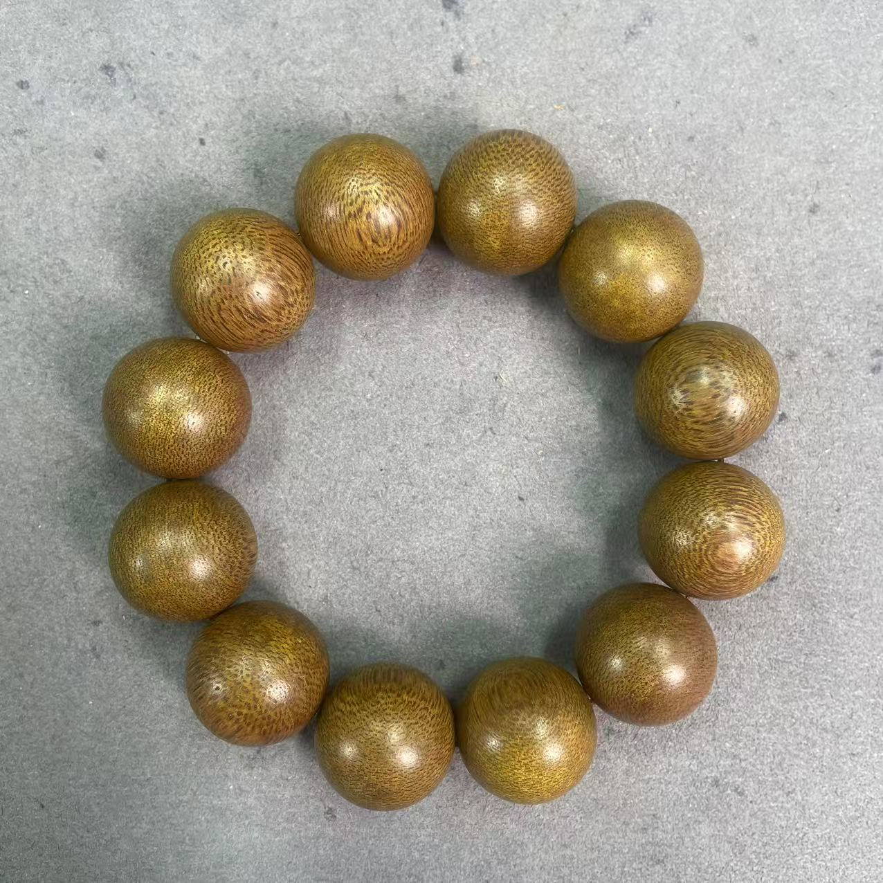 沉香沉香国韵文玩白奇楠单圈S059【20mm】