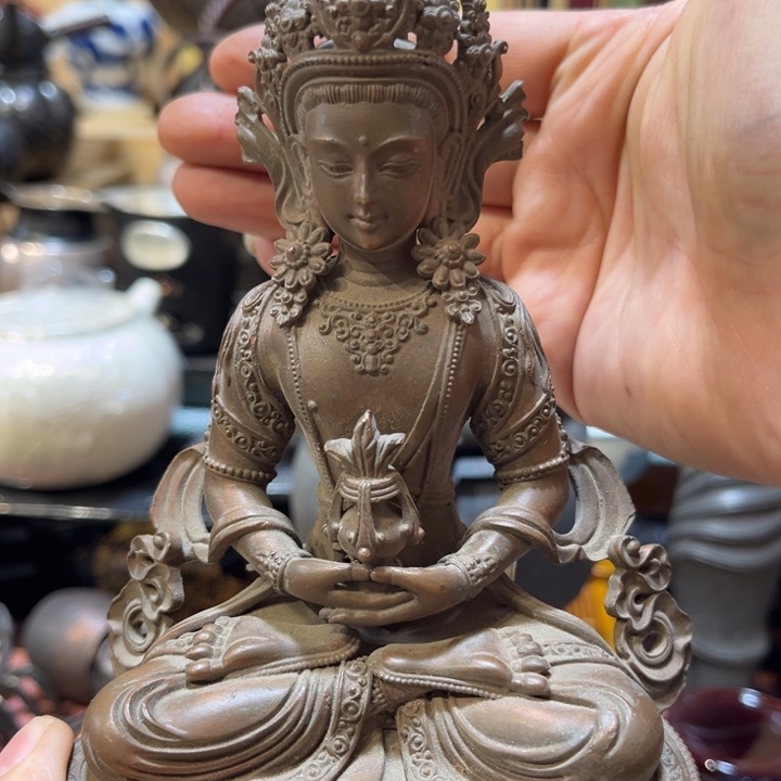 铜中古工艺品摆件