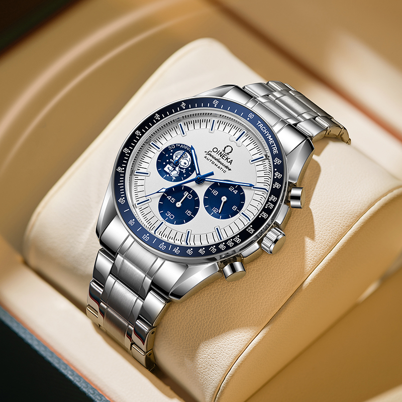 【云仓直发】史努比系列/男士经典商务全自动高端腕表