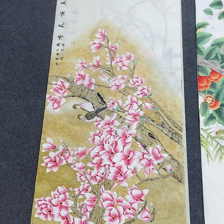 国画四尺花鸟一幅