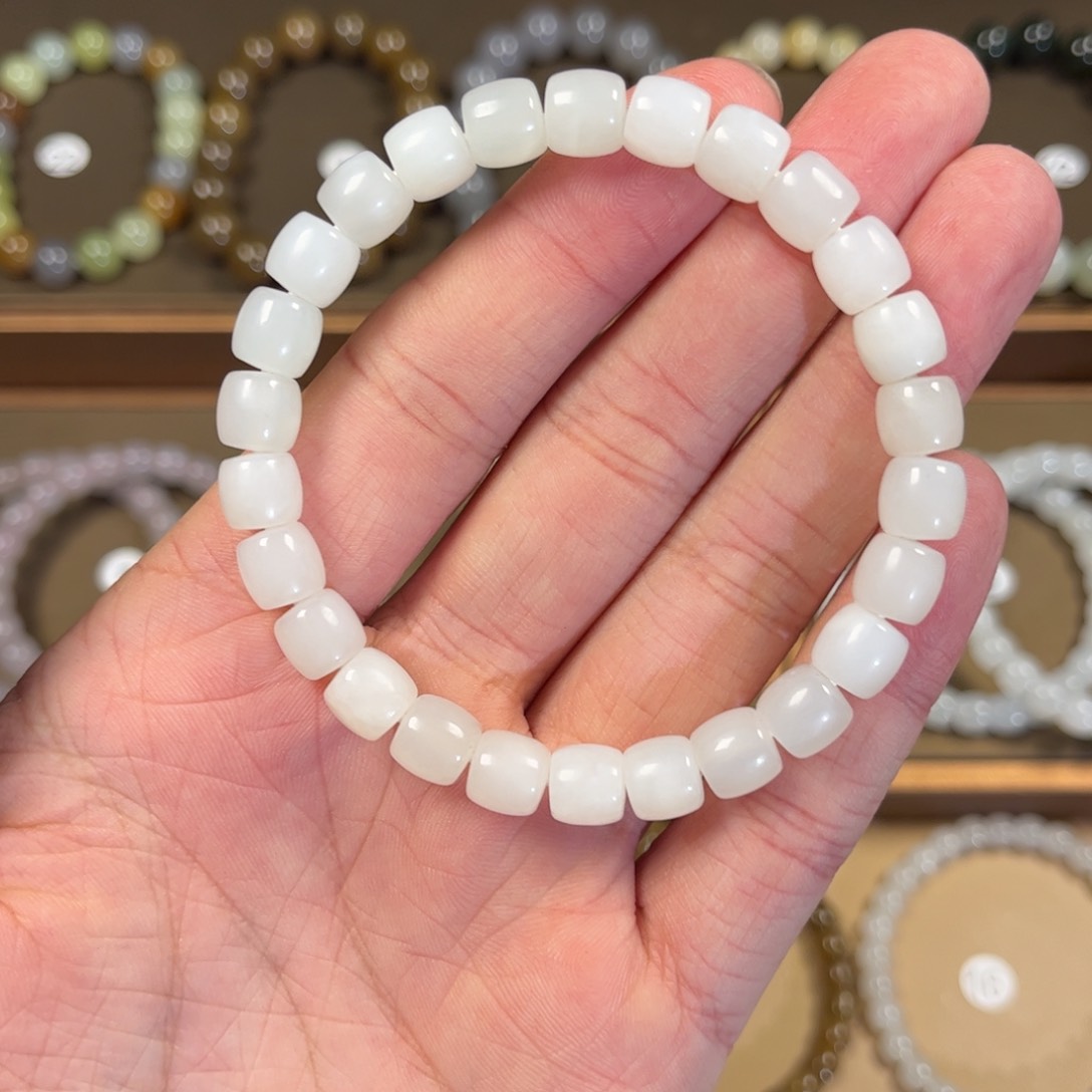 未镶嵌手串和田玉