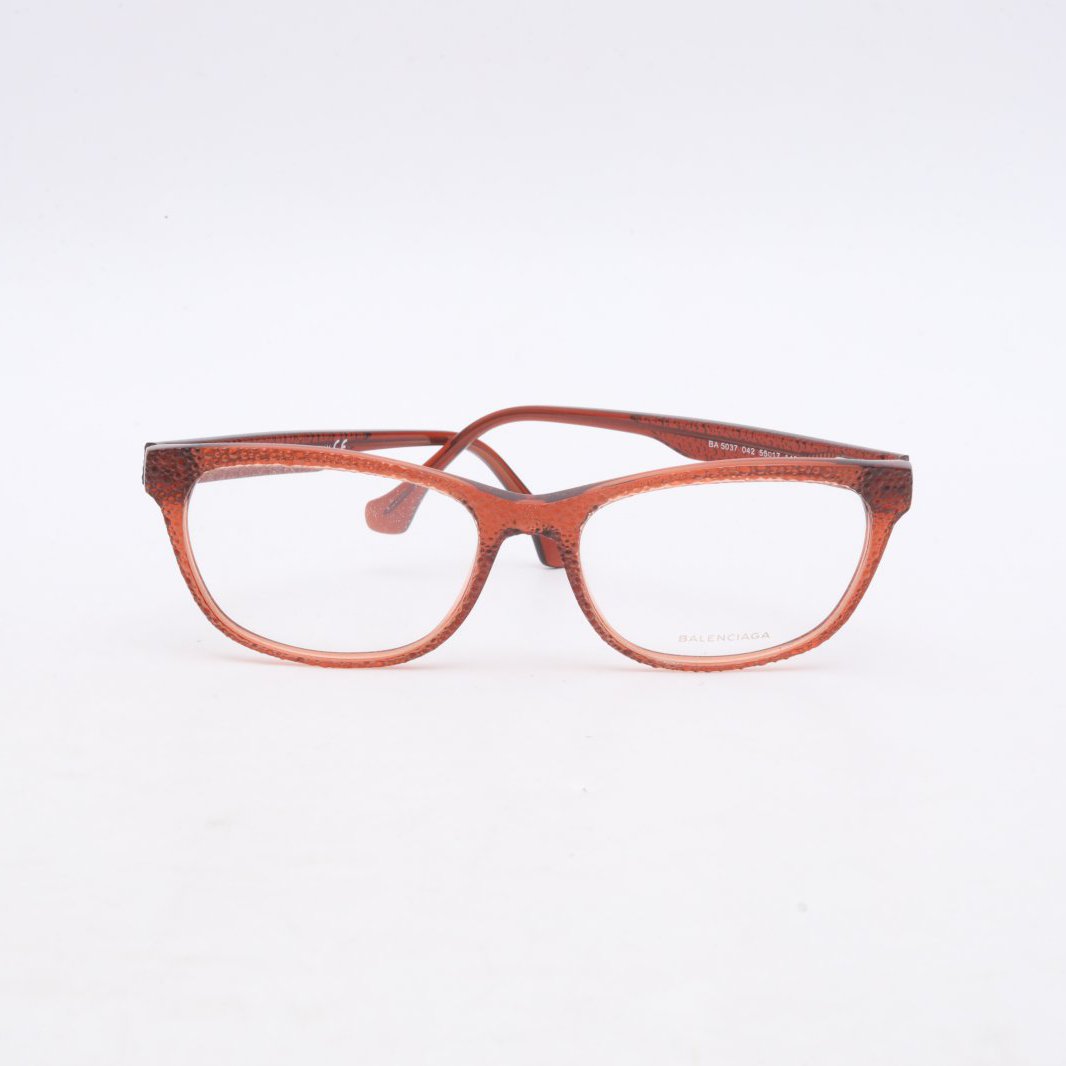 99新 Balenciaga/巴黎世家 小花黑黑 红色 巴黎世家 平光镜