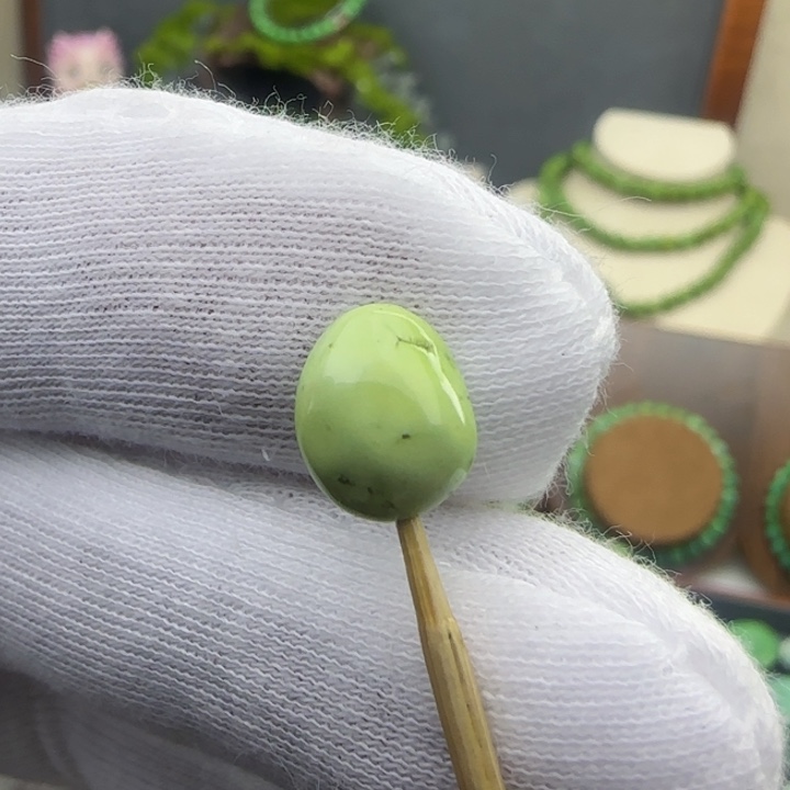 绿松石绿松石菜籽黄F未镶嵌