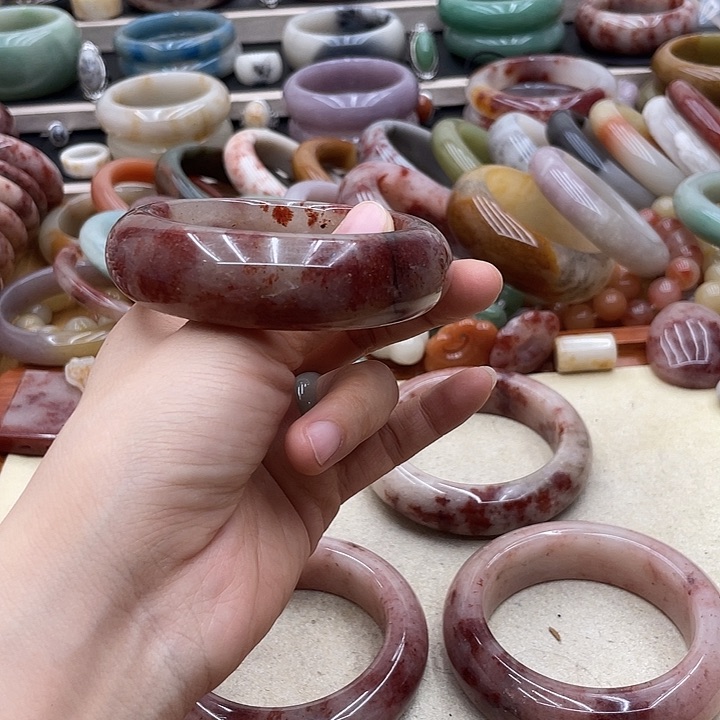 石英质玉圈口62未镶嵌?****