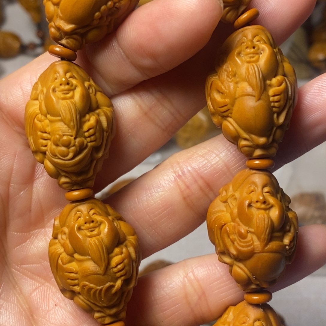 橄榄核手串/手链八大财神