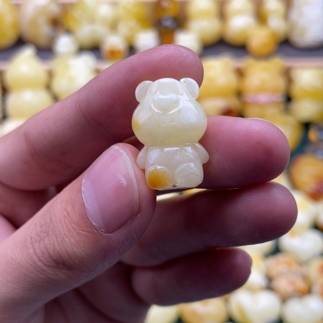 琥珀未镶嵌裸石蜜蜡