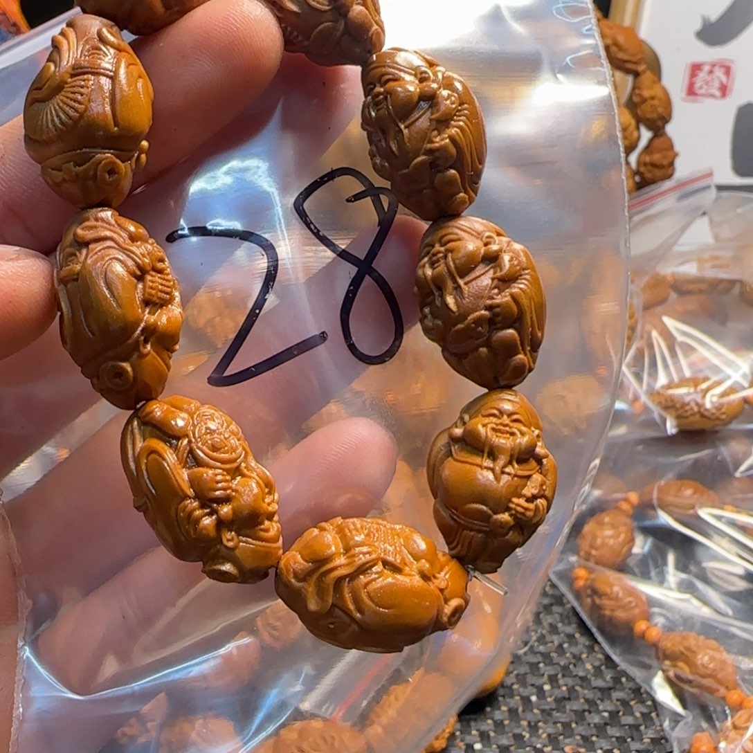 橄榄核手串/手链刘*福利手串