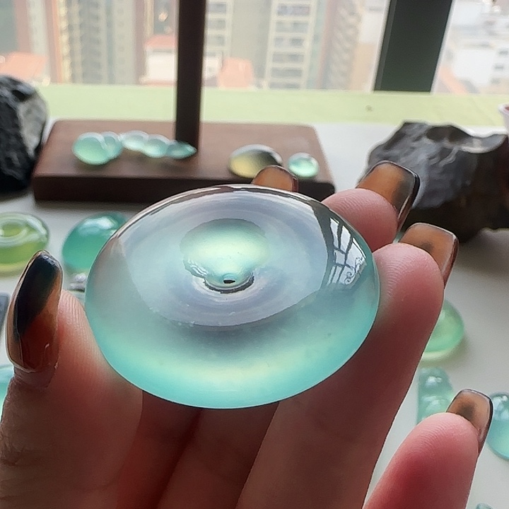 岫玉未镶嵌吊坠(不含链)