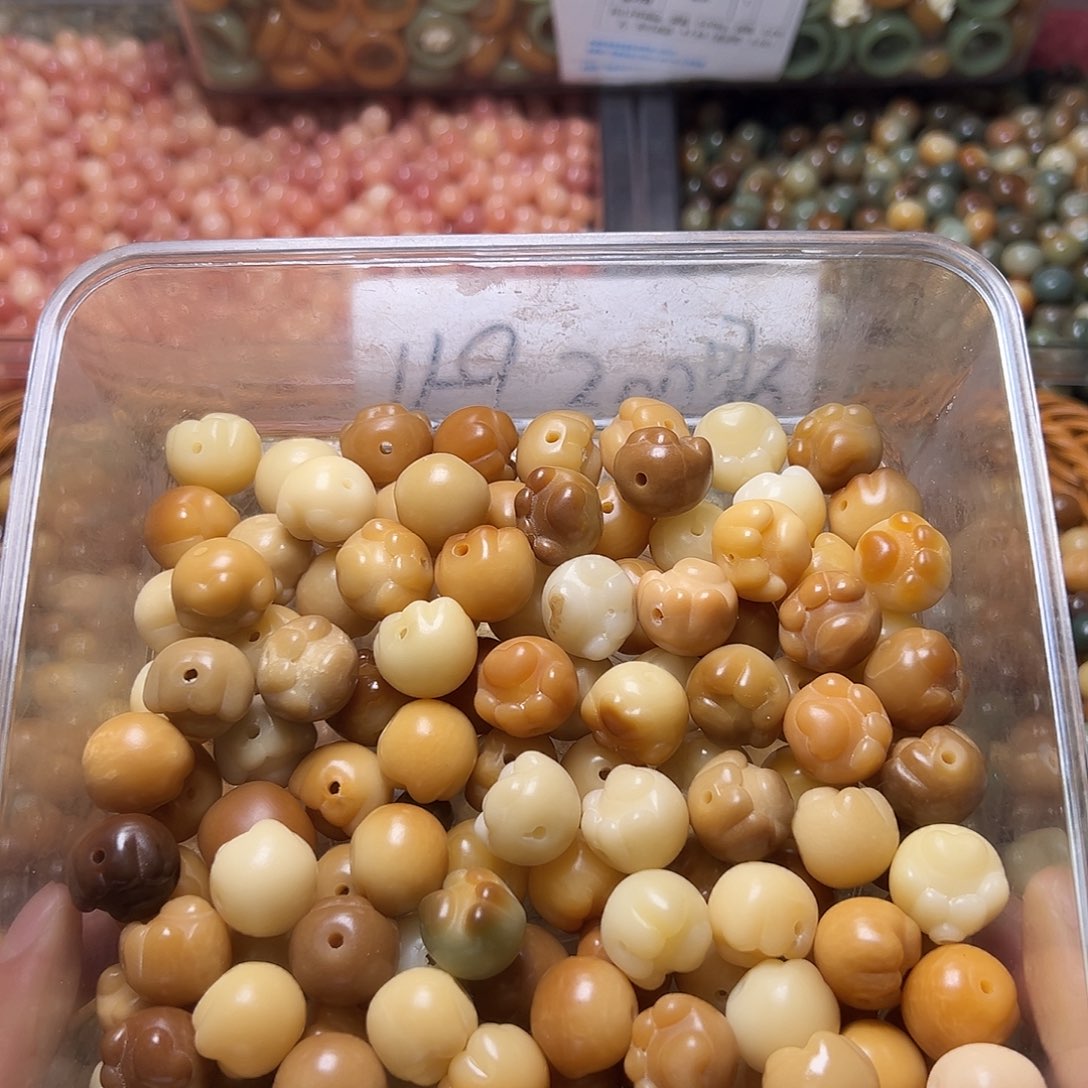 菩提根/象牙果吊坠瑕疵卡15左右猫爪8颗