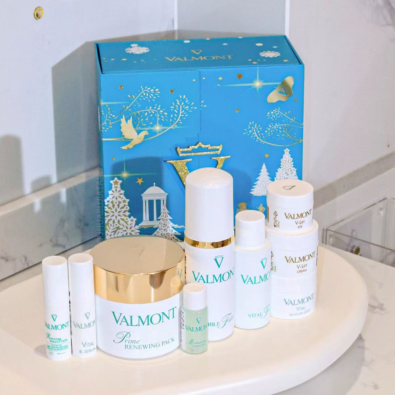 法  圣诞套盒 刷