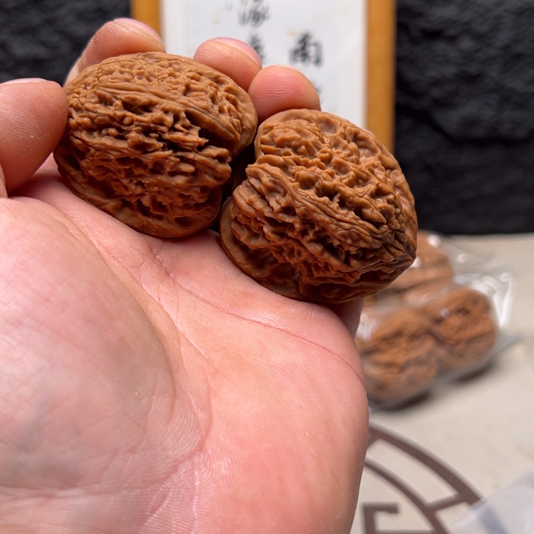 城***晏文玩核桃把件南疆42