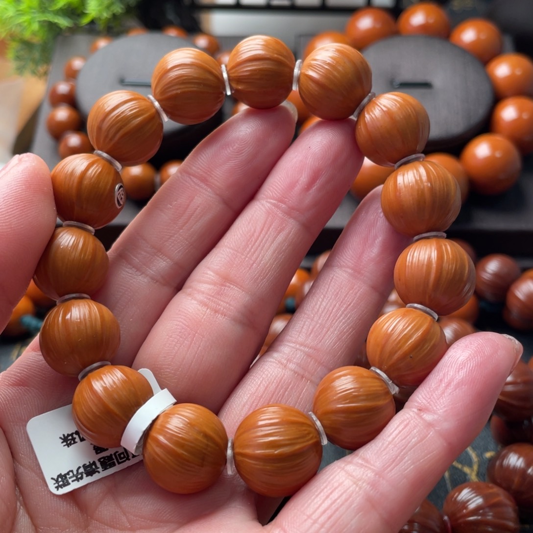 桃***淘吊坠橄榄核橄榄1.5