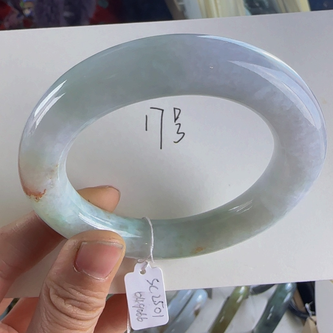 翡翠手镯未镶嵌老坑56。13.3