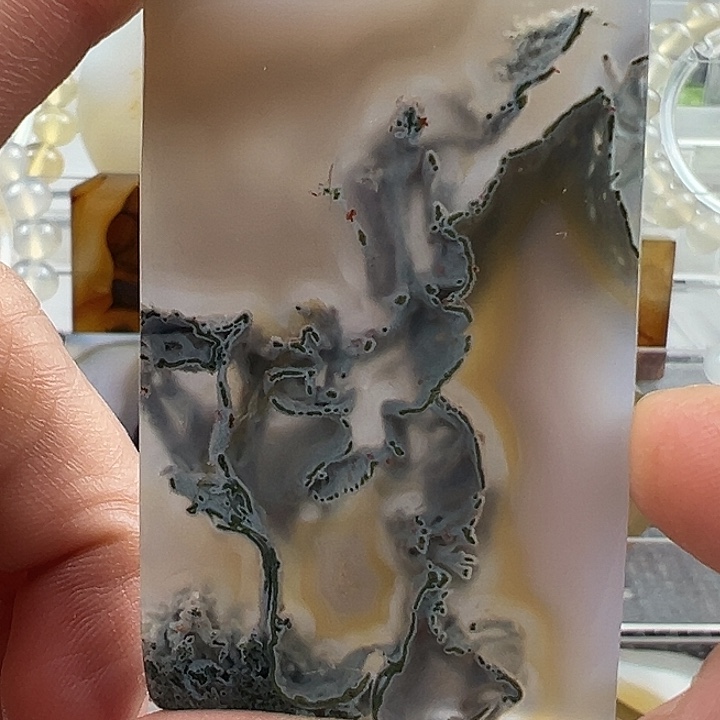 玛瑙/玉髓未镶嵌吊坠(不含链)