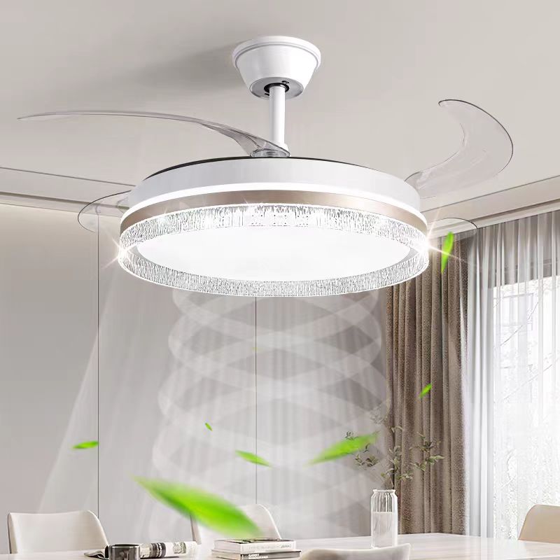 【夏季新款轻奢】富利达灯饰云朵风扇灯48寸餐厅卧室112