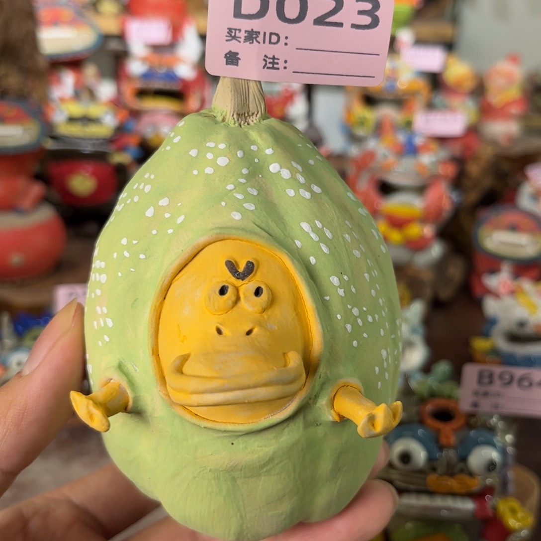 泥塑纯手工茶宠摆件