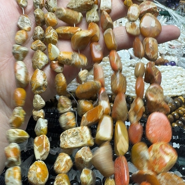 玛瑙/玉髓未镶嵌珠宝半成品一条帝王石