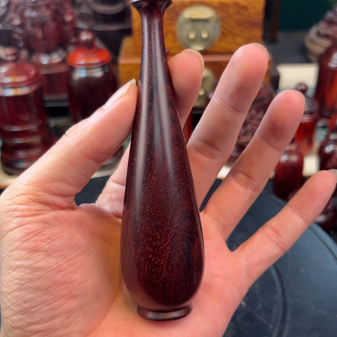 印度小叶紫檀手把件