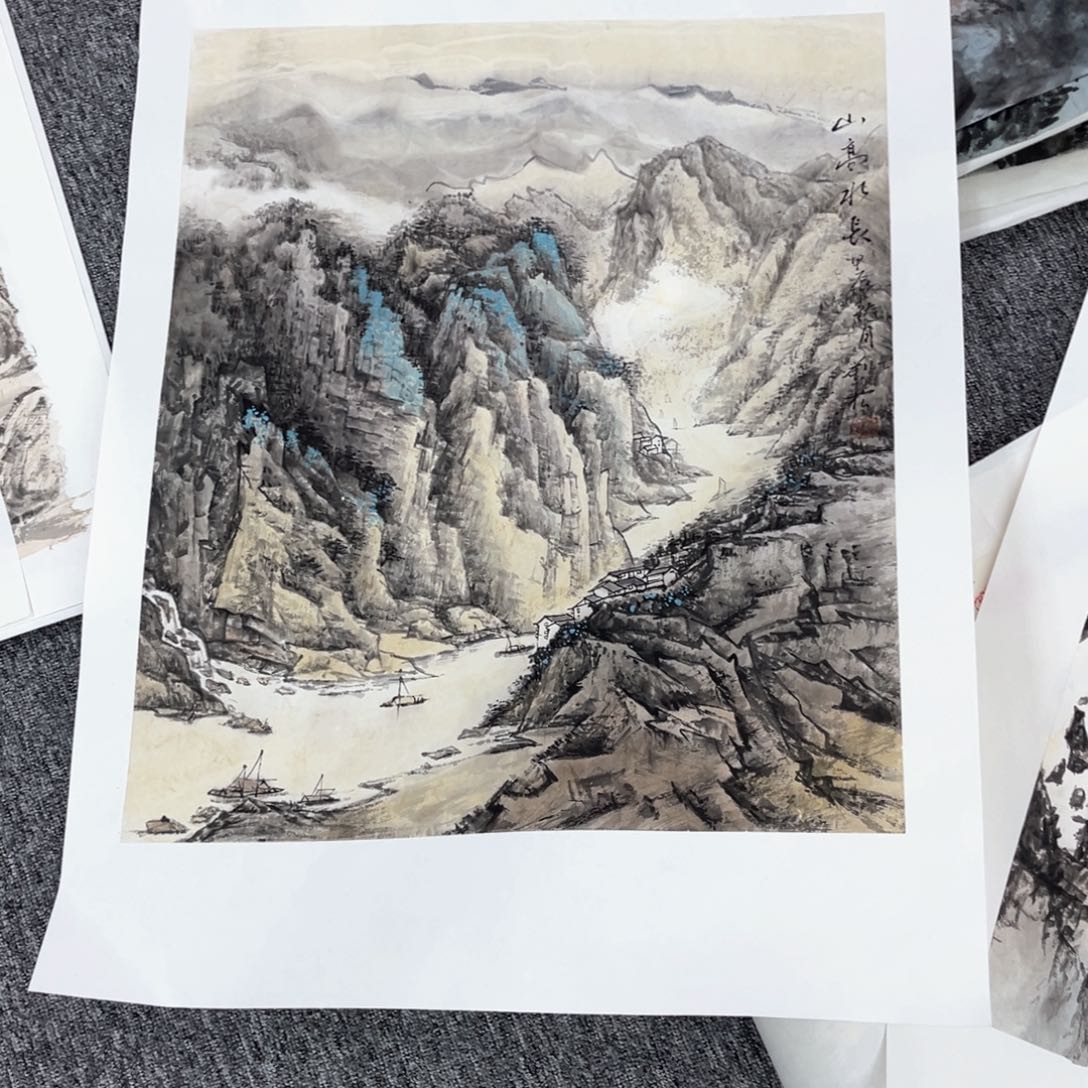 国画中****化绘画艺术作品展