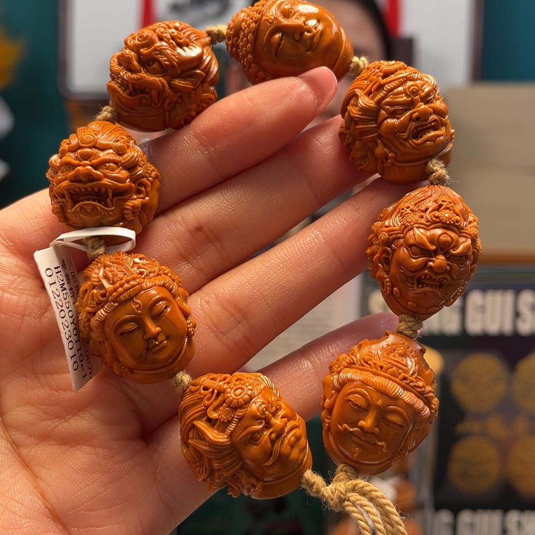 橄榄核手串/手链三面佛