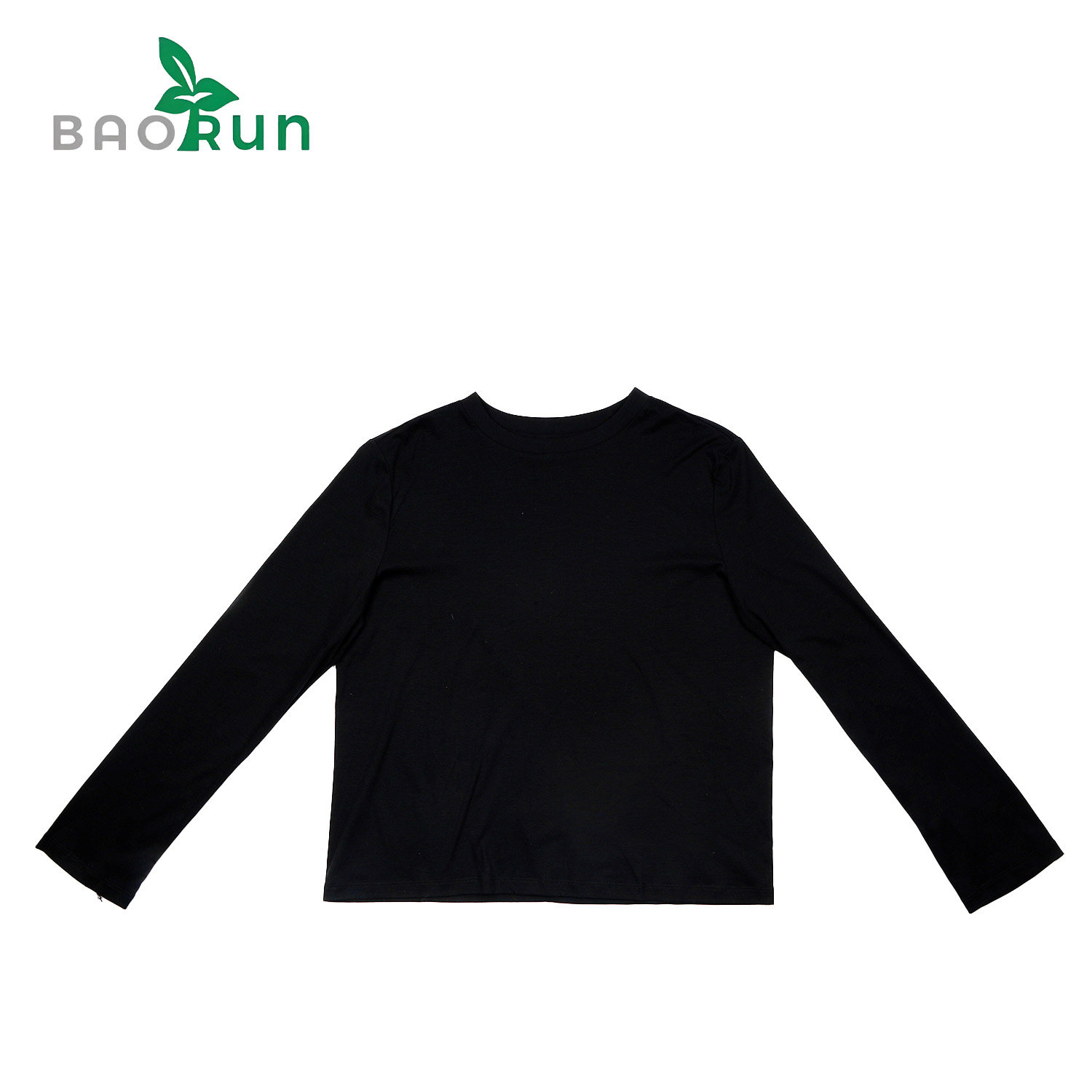 【T-皮马棉长袖】秋冬女士宽松圆领打底衫