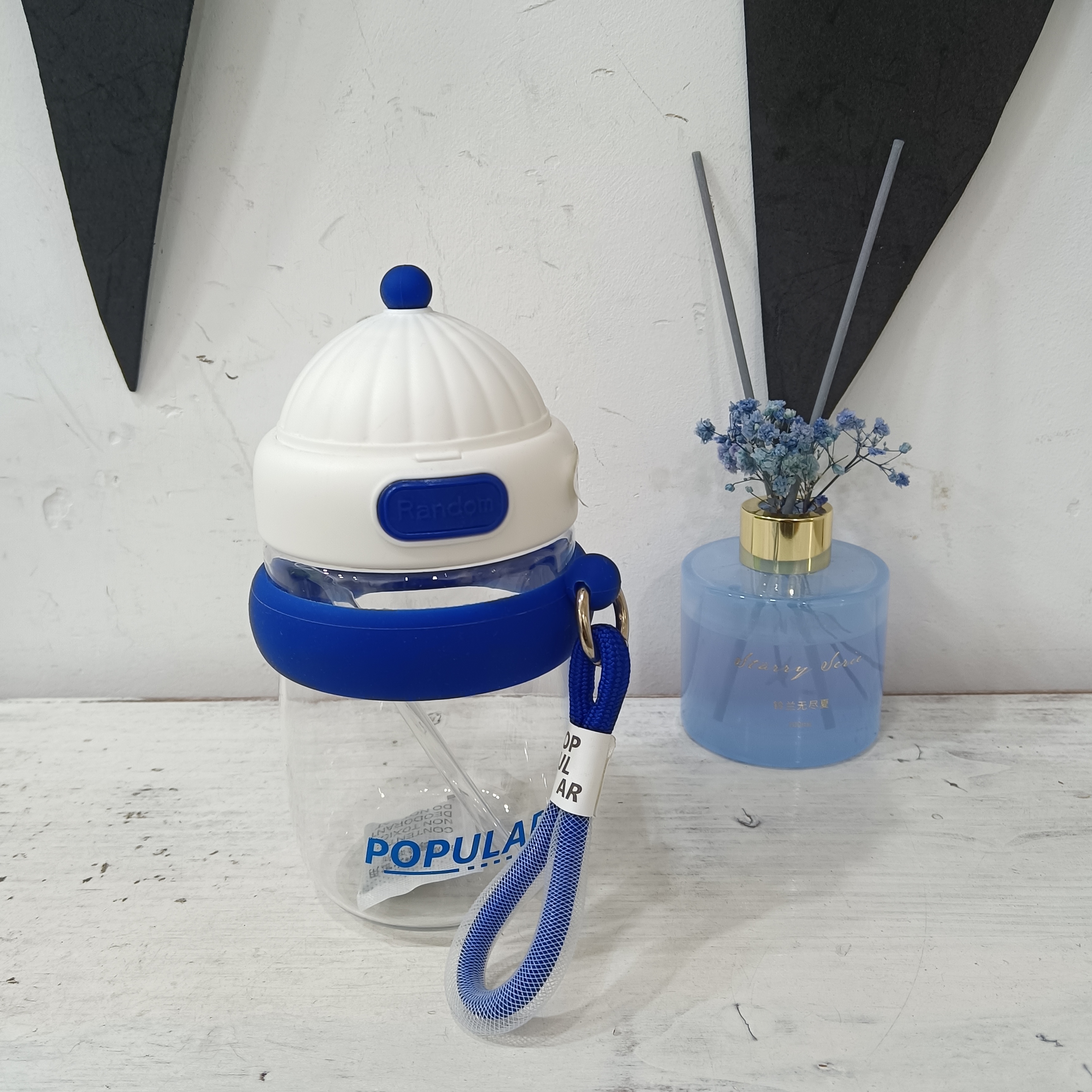 ZA504白色帽子杯/450ML