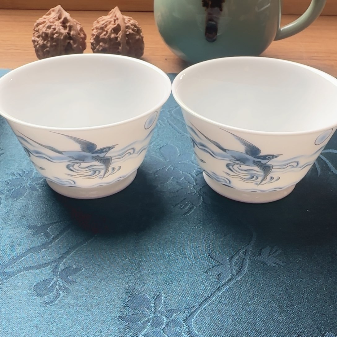 观复日日见喜对杯