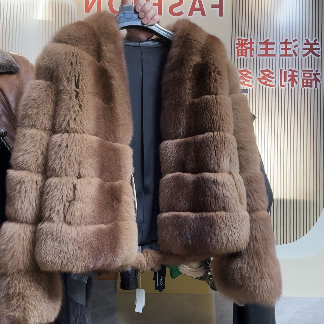 莉莉家时尚女装皮草733