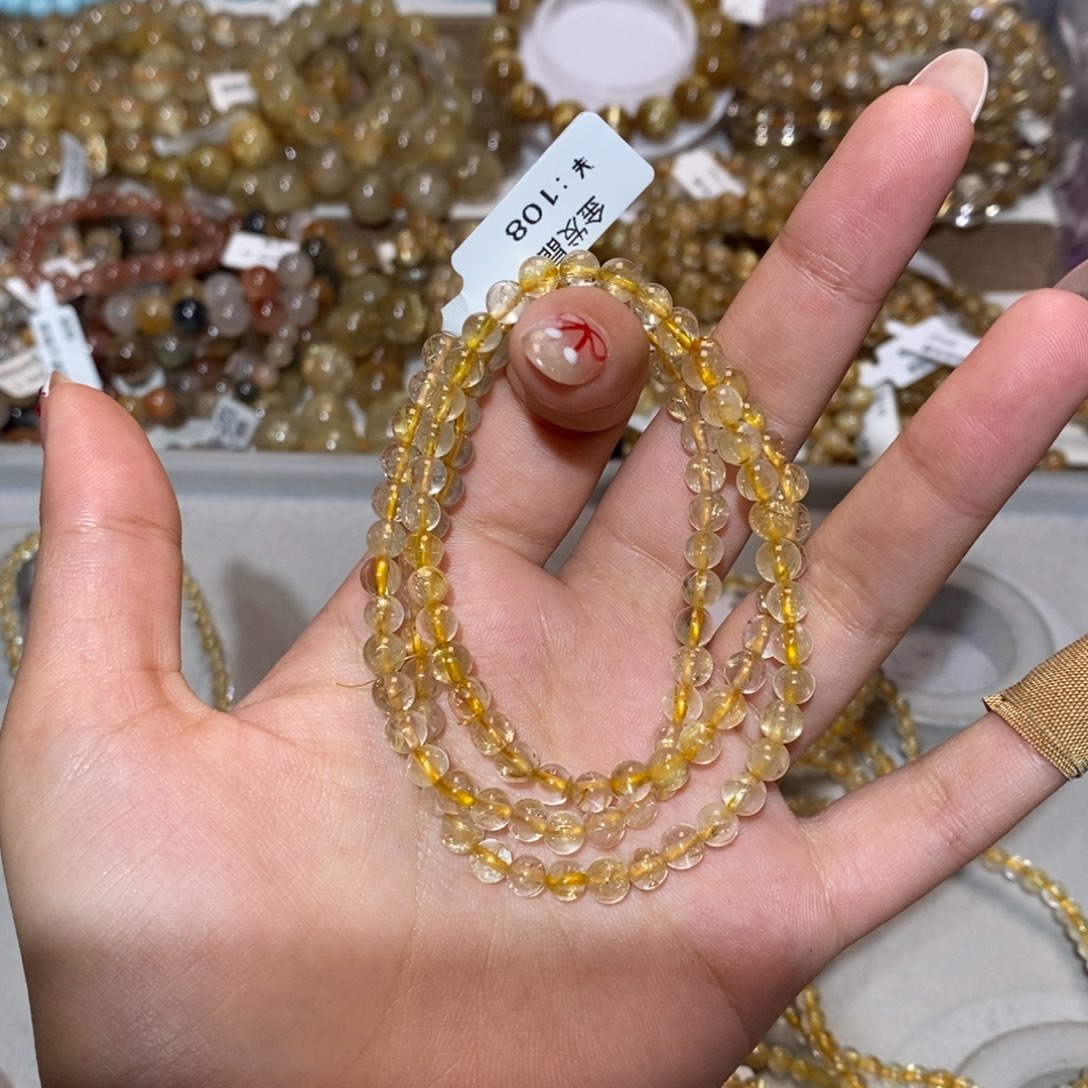 水晶手链未镶嵌手链