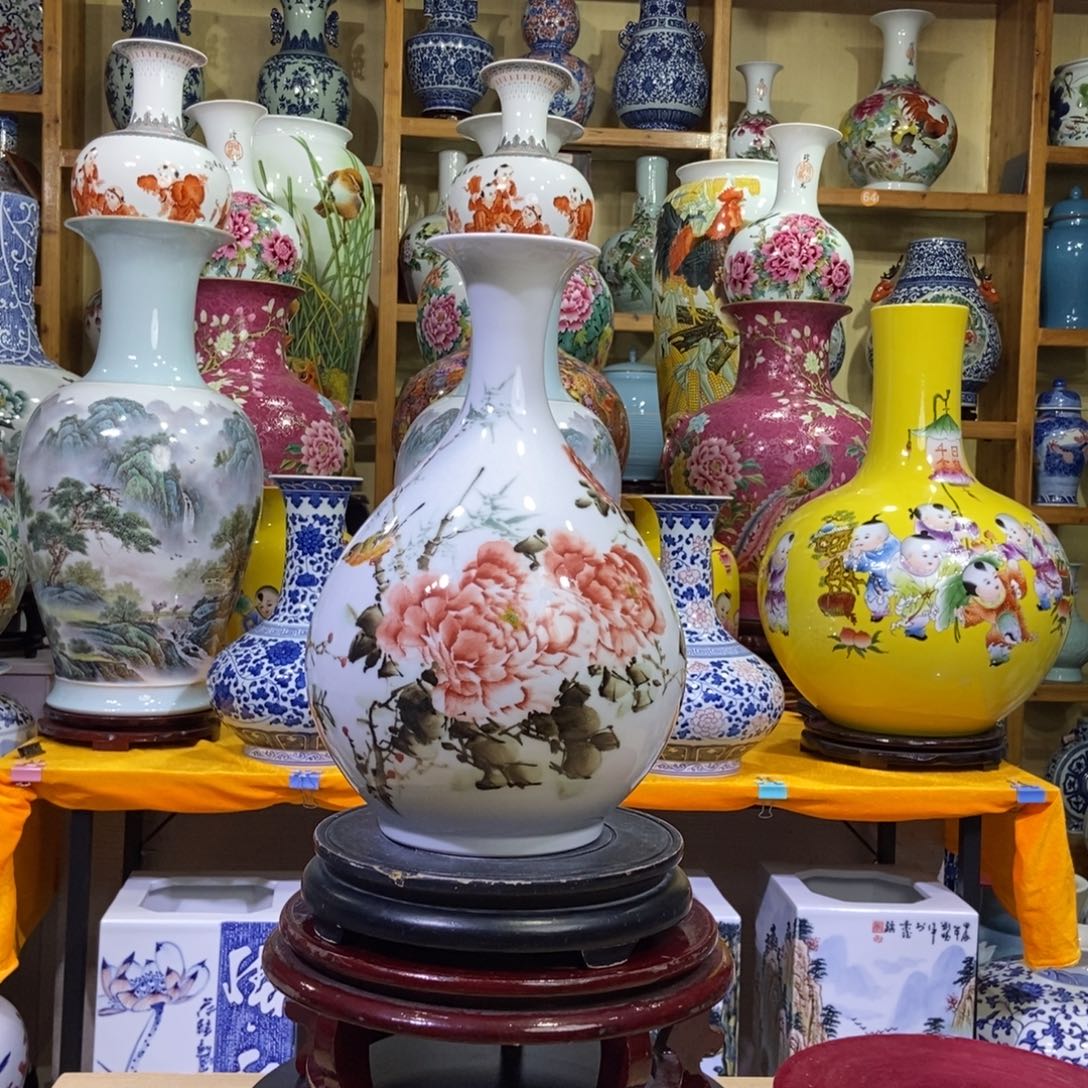 景德镇陶瓷花瓶摆件