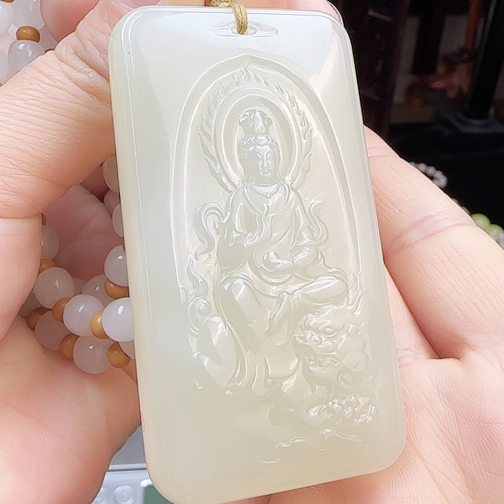 和田玉挂件未镶嵌定制发货